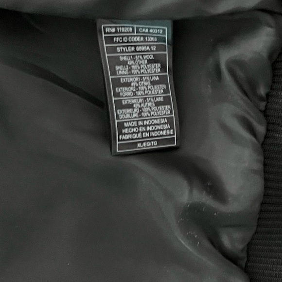 Adidas Limited Edition NBA Brooklyn Nets Varsity Jacket black white size XL - Picture 6 of 8